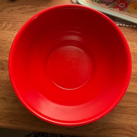 EUC Pioneer Woman Retired “Fleur” 6-pc Nesting Mixing Bowl Set with Lids - Picture 8 of 9